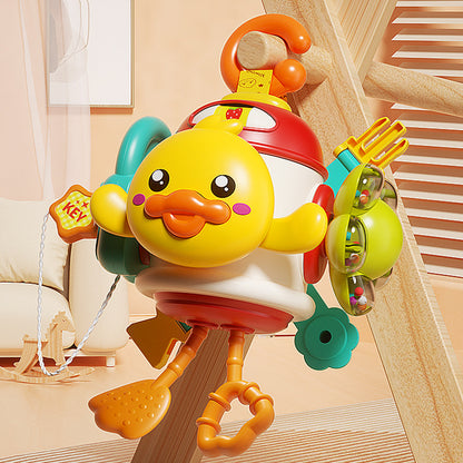 ABS アヒルモチーフ ベビーアクティビティラトルボール