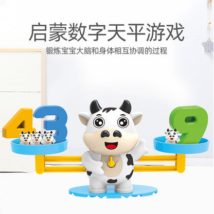 カエルバランススケール 数字ブロック 計算カード 数学ロジック知育トイ