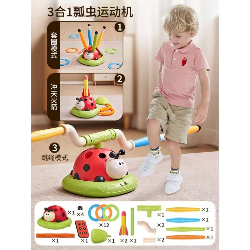 てんとう虫 3in1 室内エクササイズ トレーニングトイ