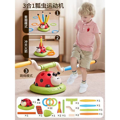 てんとう虫 3in1 室内エクササイズ トレーニングトイ
