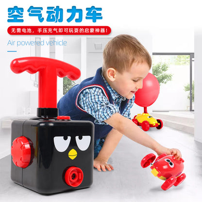 空気圧 アニマル バルーンカー ランチパッド 発射あそびセット