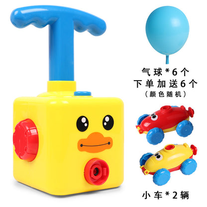 空気圧 アニマル バルーンカー ランチパッド 発射あそびセット
