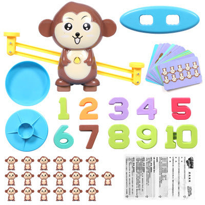 カエルバランススケール 数字ブロック 計算カード 数学ロジック知育トイ