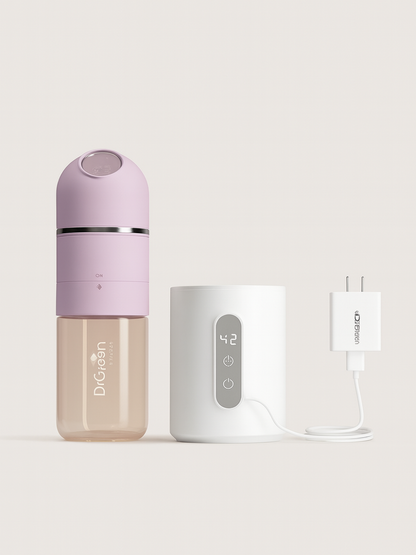 定温加熱機能付きPPSU哺乳瓶240mlピンクの商品画像（加熱哺乳瓶）
