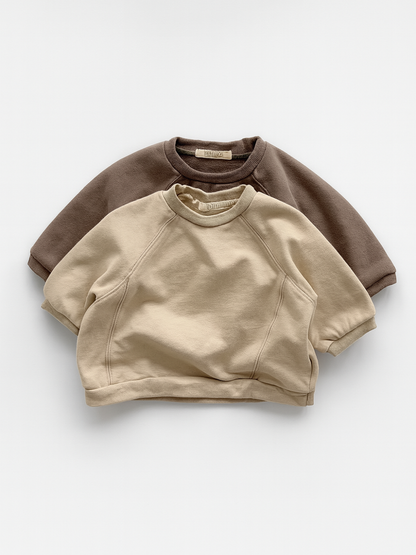 汗ばむ夏もさらっと快適 男女兼用子ども半袖Tシャツ 無地ラウンドネック コットン 90–140cm