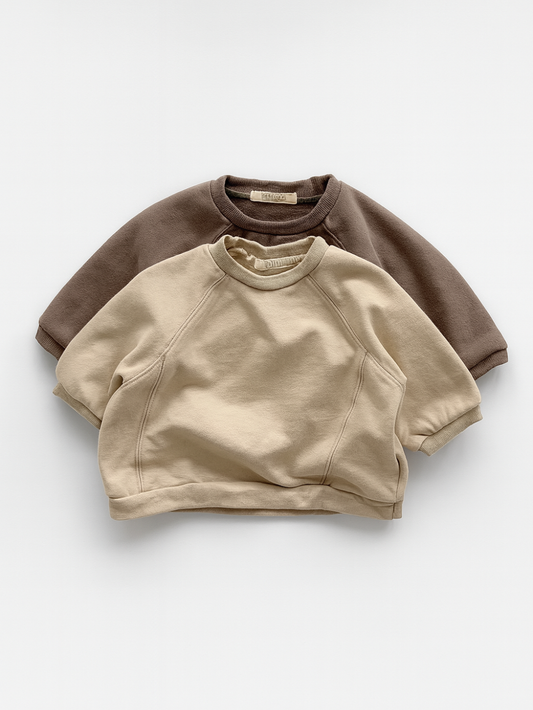 汗ばむ夏もさらっと快適 男女兼用子ども半袖Tシャツ 無地ラウンドネック コットン 90–140cm