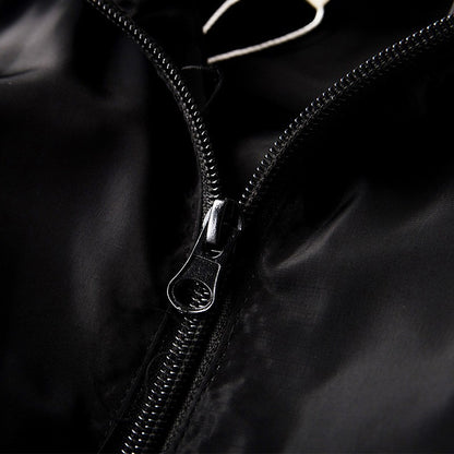 秋冬用子供コート フード部分の質感
