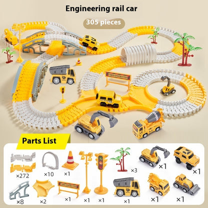 305ピース大型セットの組立例
