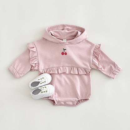 袖のリボン装飾部分アップ
