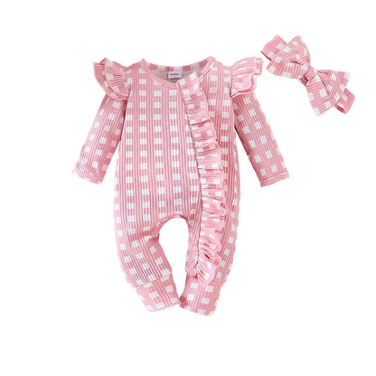 ロンパース全体のシルエット写真
