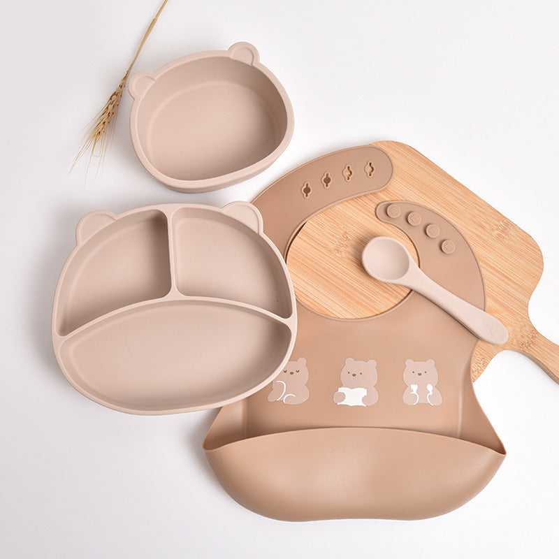 電子レンジ対応の柔らかいシリコンプレート
