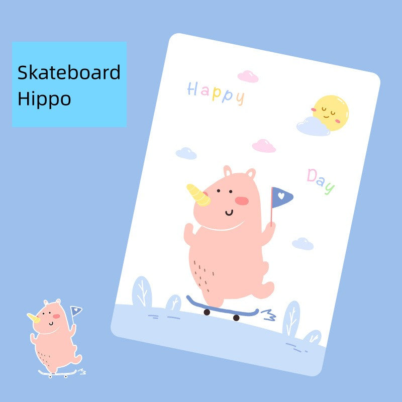 安心快適にサッと整う 洗える防水ベビーおむつ替えシート コットン素材 大判マット 選べるアニマル柄 サイズ展開