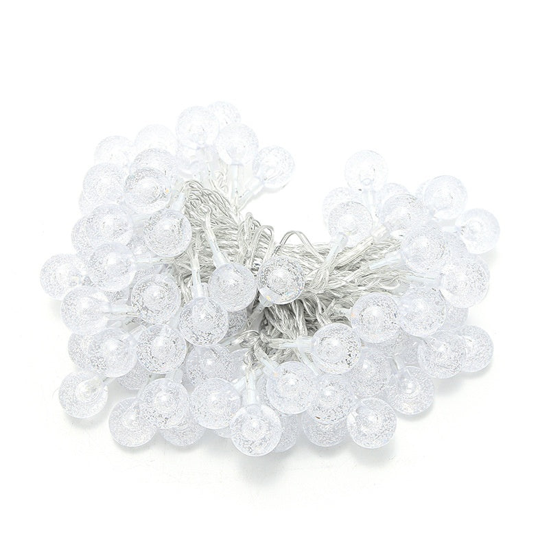 惑星バブルボールLEDストリングライト 本体一式 クリアボールセット
