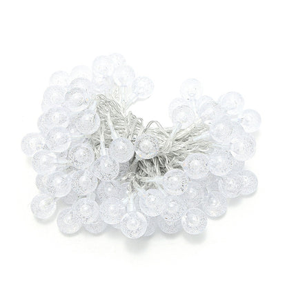 惑星バブルボールLEDストリングライト 本体一式 クリアボールセット
