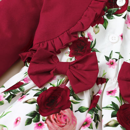 綿100％素材の柔らかい子供用ワンピース
