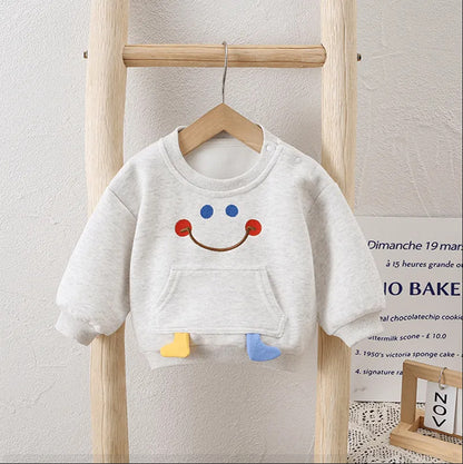 スマイルデザインが特徴の柔らかいコットンセット
