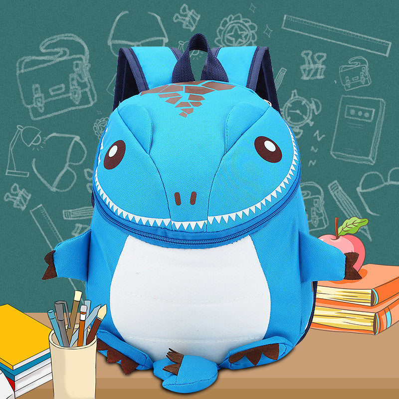 幼稚園・保育園向け 恐竜デザイン ナイロン製キッズリュック 20〜35L・通気背面・5色