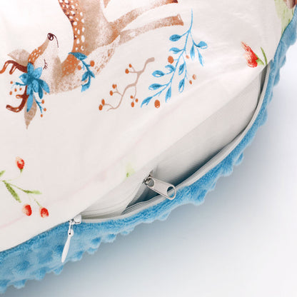 U字型授乳クッション 厚みと内側の見え方がわかるイメージ（授乳クッション）
