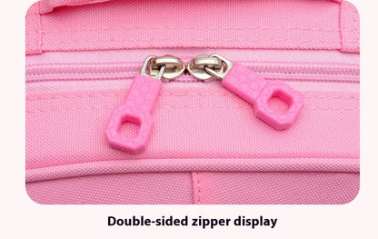 カピバラ柄 キッズ通学リュック A4対応 28×17×35cm 約370g 軽量・耐摩耗 ナイロン スクールバックパック