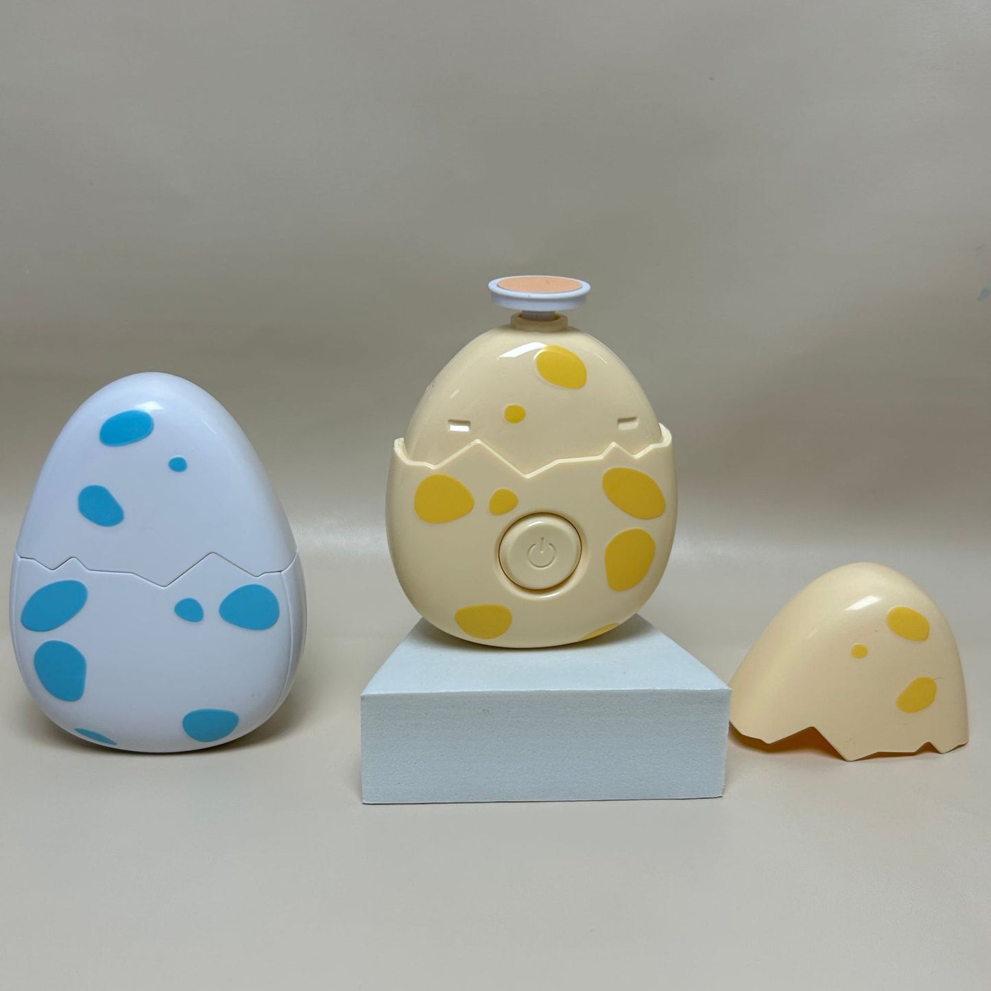 キッズ電動爪やすり 2色セット 本体とカバーの組み合わせ（赤ちゃん爪削り）
