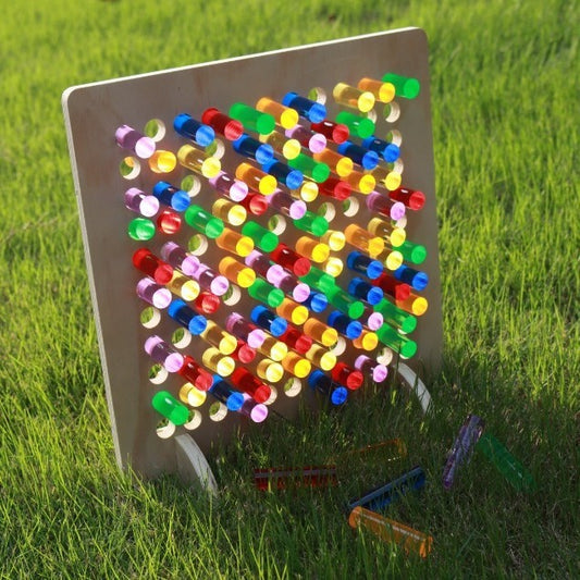 モンテッソーリ光導棒とワイヤーボードセット
