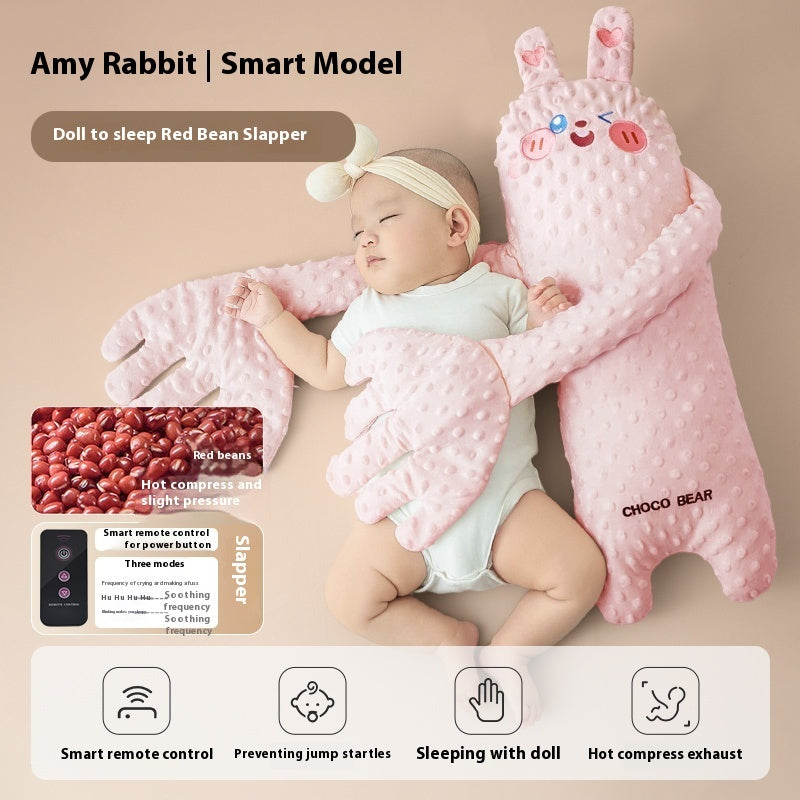 ナチュラルカラーの寝具と合わせた小麦パームクッションのコーディネート
