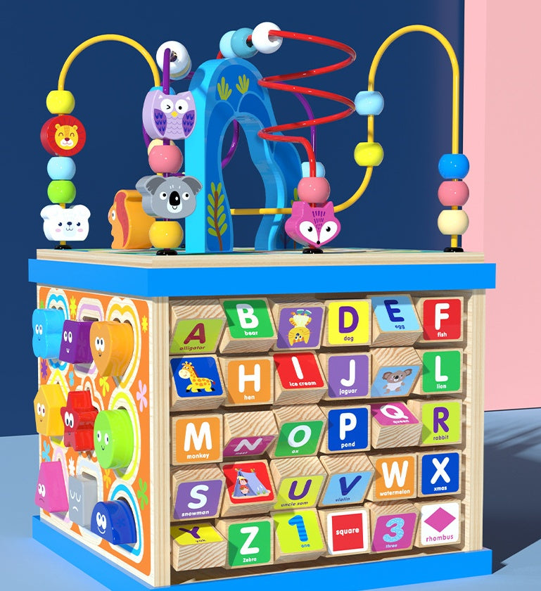 遊びながら知育できるアクティビティ玩具
