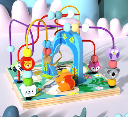 1歳児が遊べる大型知育アクティビティ
