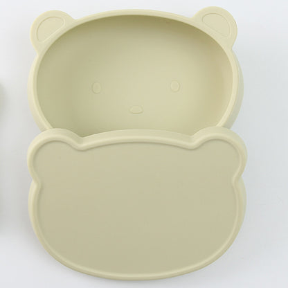 軽量で持ちやすいベビースプーン付きセット
