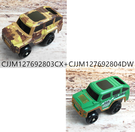 恐竜電動レールトラックレーシングセット 大型ジオラマコース 3〜9歳 男の子向けレーストイ Lumisei Prime