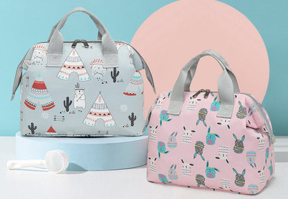 防水ナイロンおむつバッグ｜持ち運びおむつ収納 35×25×14.5cm（フリーサイズ）