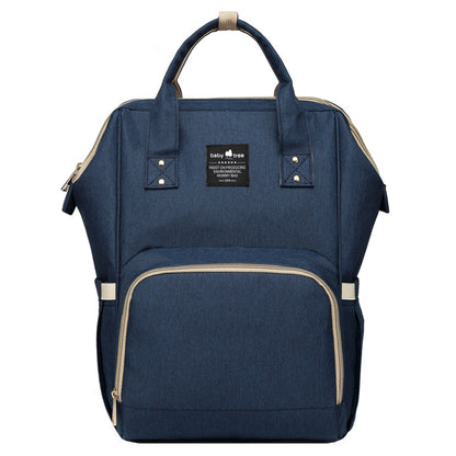 大容量マザーズリュック｜防水オックスフォード 2WAY背負い＋キャリーオン対応 27×18×39cm（約19L）