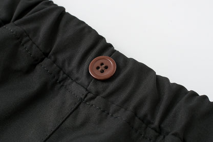 きちんと感で特別な日が映える 男の子フォーマル上下セット 半袖シャツ×サスペンダーショートパンツ 蝶ネクタイ付き コットン素材 80~130cm