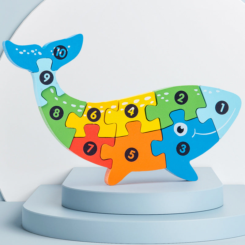 木製立体パズルボード