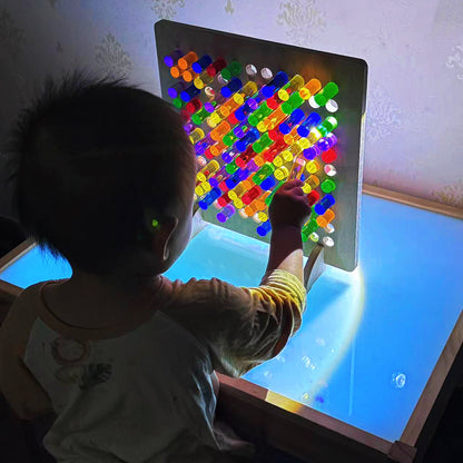 ピクセルアート模様を作る教育玩具
