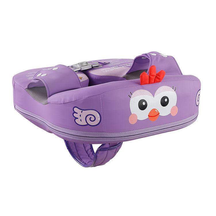 ノンインフレータブル 脇下ベビーフロート 座り式ブランケット付き 8ヶ月〜3歳 6〜18kg 胸囲46〜54cm IPX8防水 ニット弾性PU フロッグデザイン