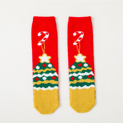 厚手で保温性の高い冬用ベビーソックス
