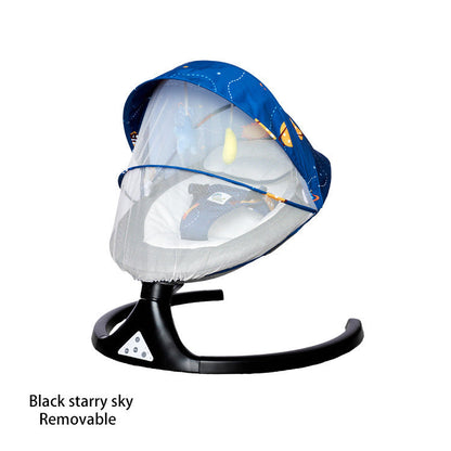 角度調節式電動ベビーロッキングチェア | Adjustable Electric Baby Rocking Chair with 5-Speed Swing, Bluetooth Music, LED Touch Panel Lumisei Prime