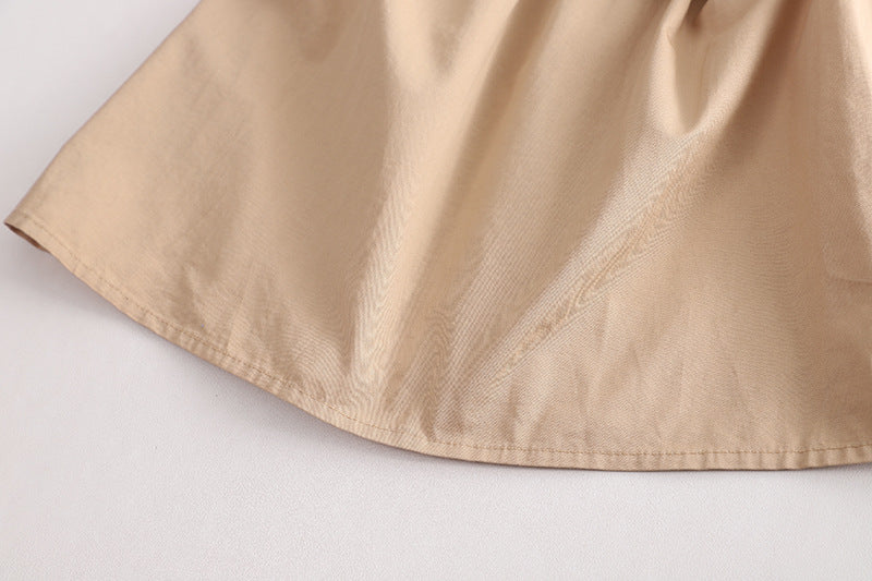 兄弟リンクコーデが叶う 子ども半袖Tシャツ＆くま柄サロペット/ジャンパースカート 2点セット コットン 80~120cm