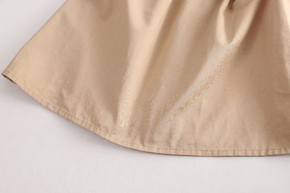 兄弟リンクコーデが叶う 子ども半袖Tシャツ＆くま柄サロペット/ジャンパースカート 2点セット コットン 80~120cm