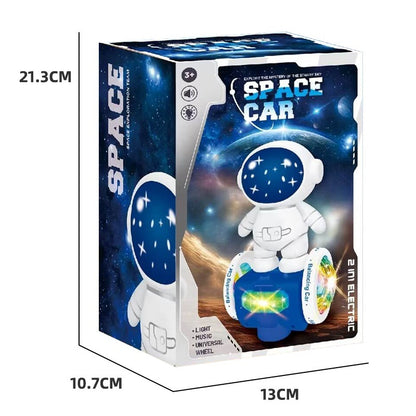 パッケージとサイズ目安が確認できる宇宙飛行士ビークルの説明画像
