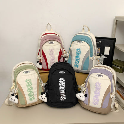 防水リュック 軽量オックスフォード生地バックパック 33×45×18cm 通学・通勤・旅行の負担を軽減