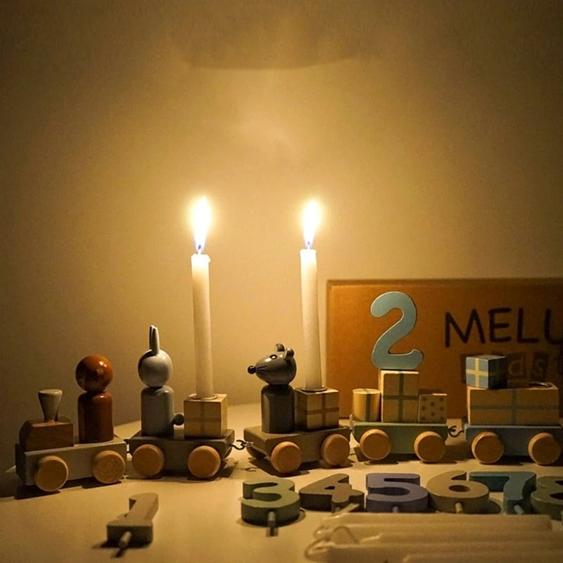 動物モチーフ付きトレイントイ
