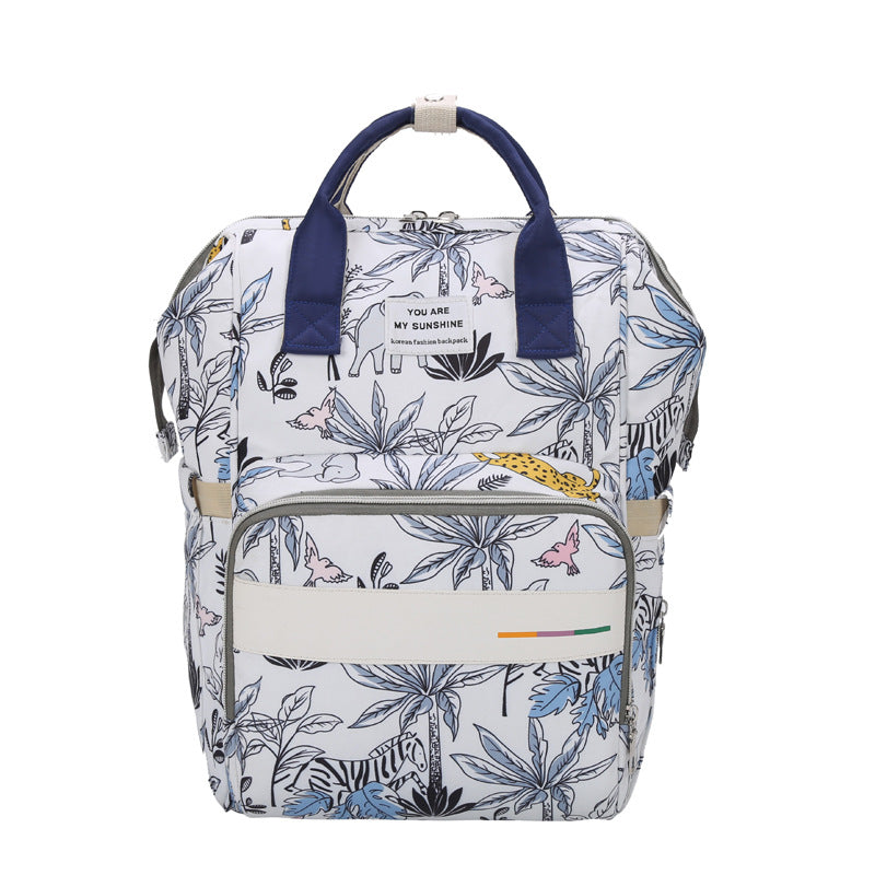 大容量マザーズリュック｜オックスフォード防水 おむつ収納ポケット付き 20-35L ダブルショルダー