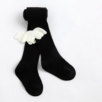 ブラックとグレーの秋冬ソックス
