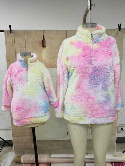 トレンド感あるタイダイプリントデザイン
