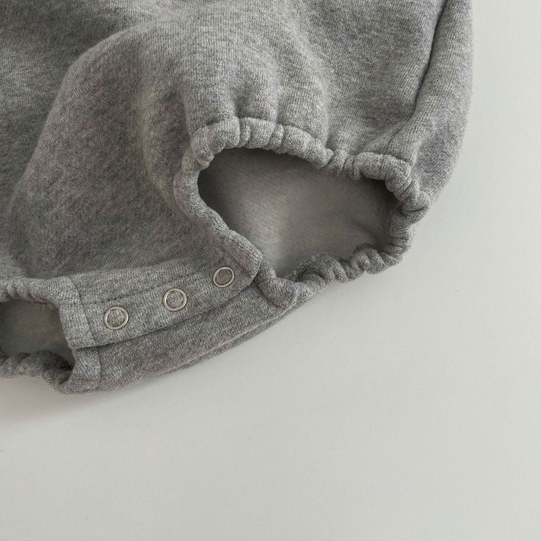 ラウンドネックベビーロンパース コットン素材 長袖 プルオーバー 韓国風 男女兼用 | Round Neck Cotton Baby Romper Long Sleeve Korean Style Unisex Lumisei Prime