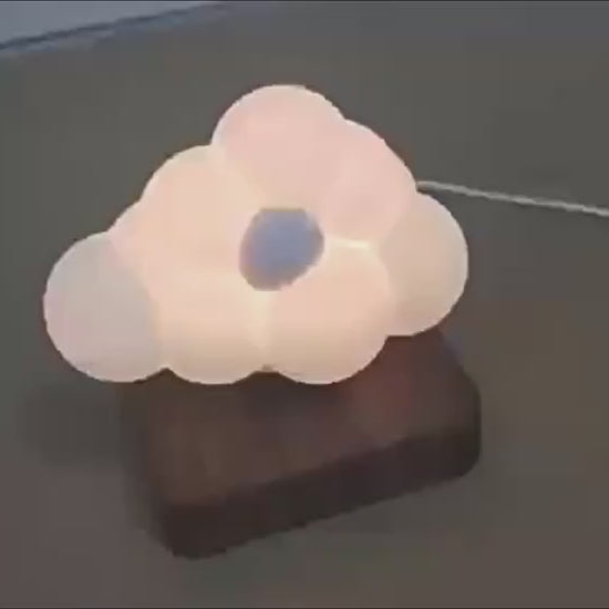 ブルーモード点灯時のクラウドライト
