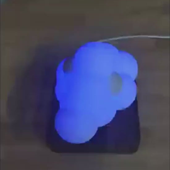 ライトニングブルーの光エフェクト
