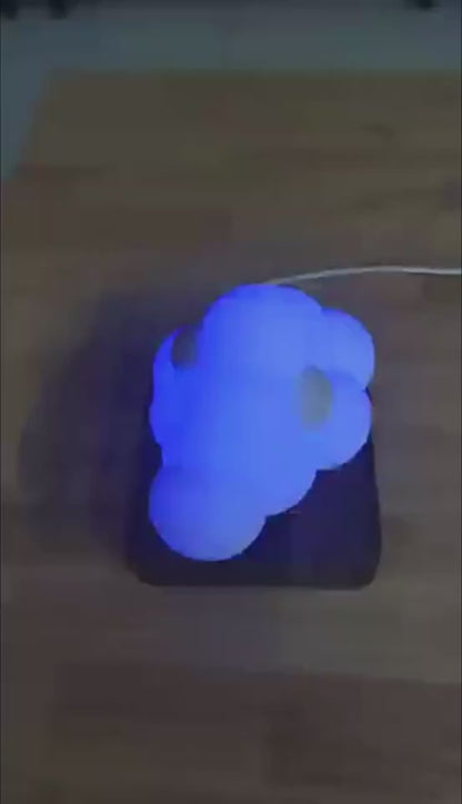 ライトニングブルーの光エフェクト
